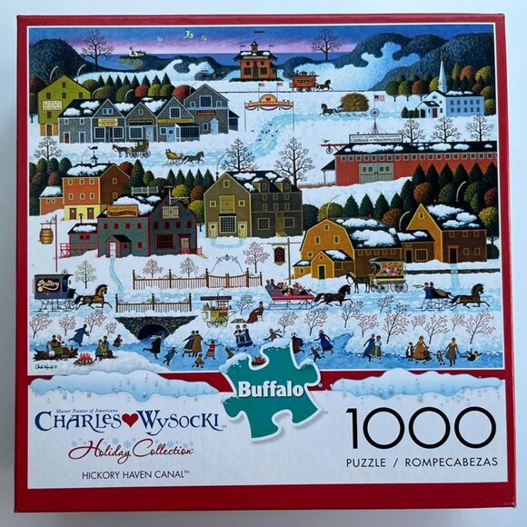 **2 FOR $40**  Charles Wysocki 1000-piece puzzle (new in sealed box) - Picture 1 of 1